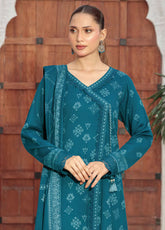 LSM Lakhany Printed Pashmina 3 Piece Unstitched Suit LSM25PP D-LG-RL-0346-C